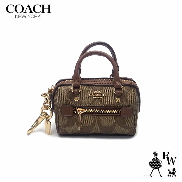 楽天市場】コーチ キーホルダー アウトレット キーリング ミニ ロワン