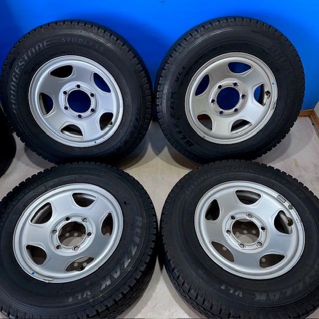 楽天市場】中古 スタッドレス タイヤホイールセット 195/80R15 107/105