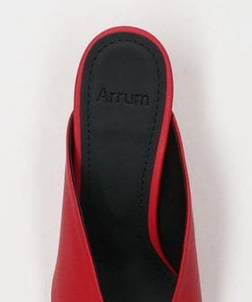 Arrum＞レザーポインテッドミュール