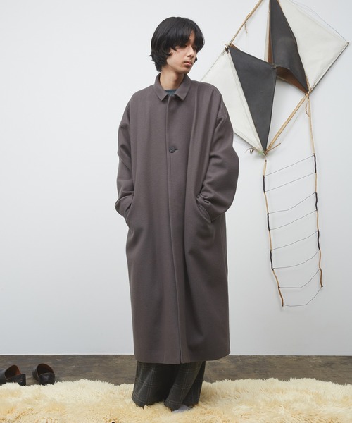 Dulcamara（ドゥルカマラ） ステンカラーコート コート メルトンBig