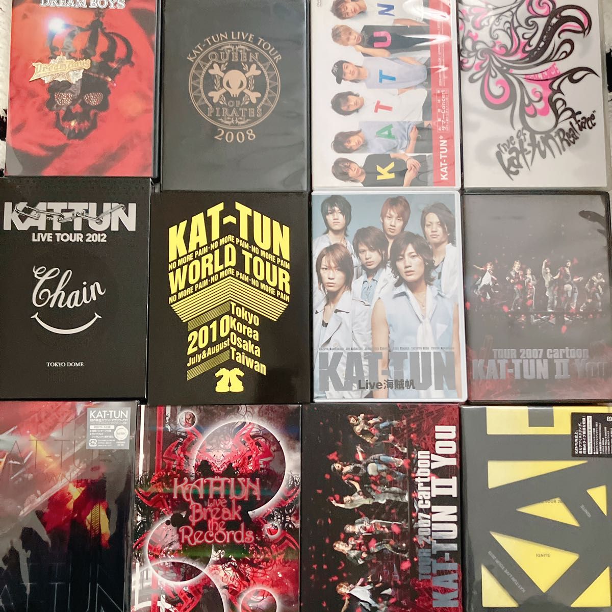 KAT-TUN LIVE DVD Blu-ray アルバム まとめ売り｜Yahoo!フリマ（旧