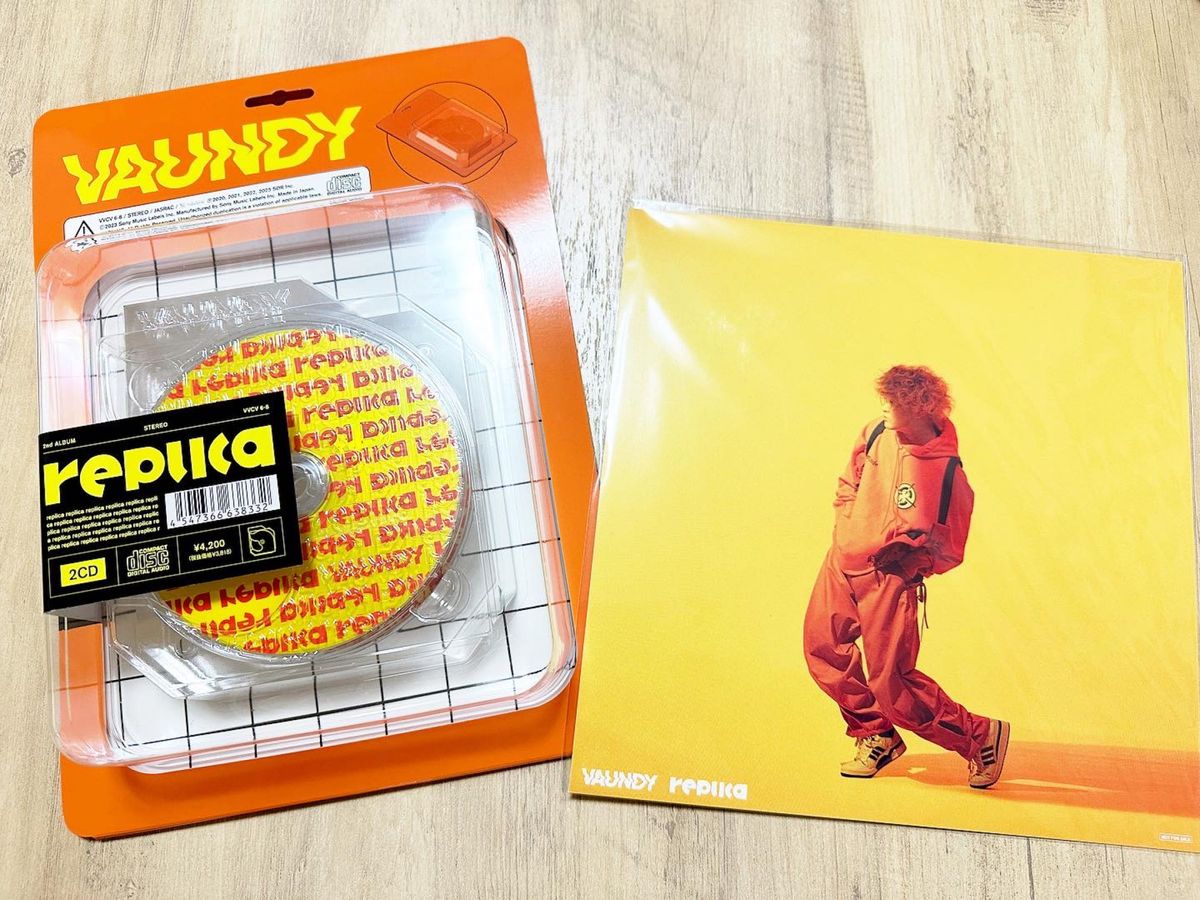 完全生産限定盤】Vaundy replica 2枚組 CD メガジャケ付 新品未開封