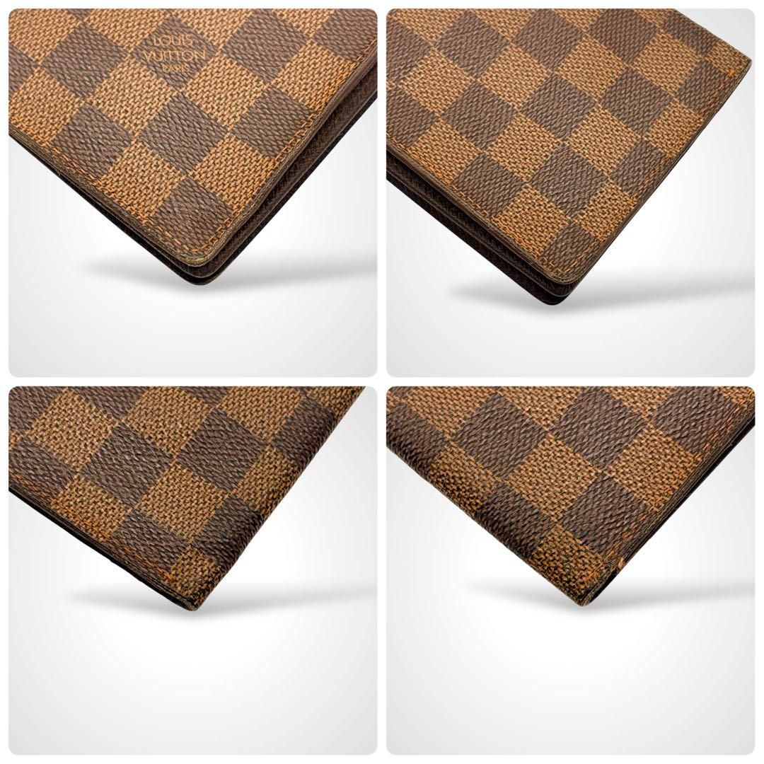 希少ルイヴィトン ダミエ ポルトバルール カルト クレディ 長財布 廃盤