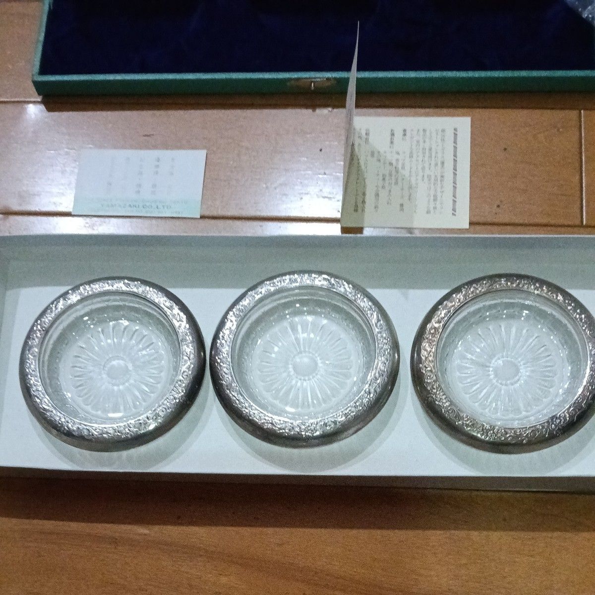 新品】純銀製♦️銀細工 純銀コースター SILVER 4個セット 2026年最新