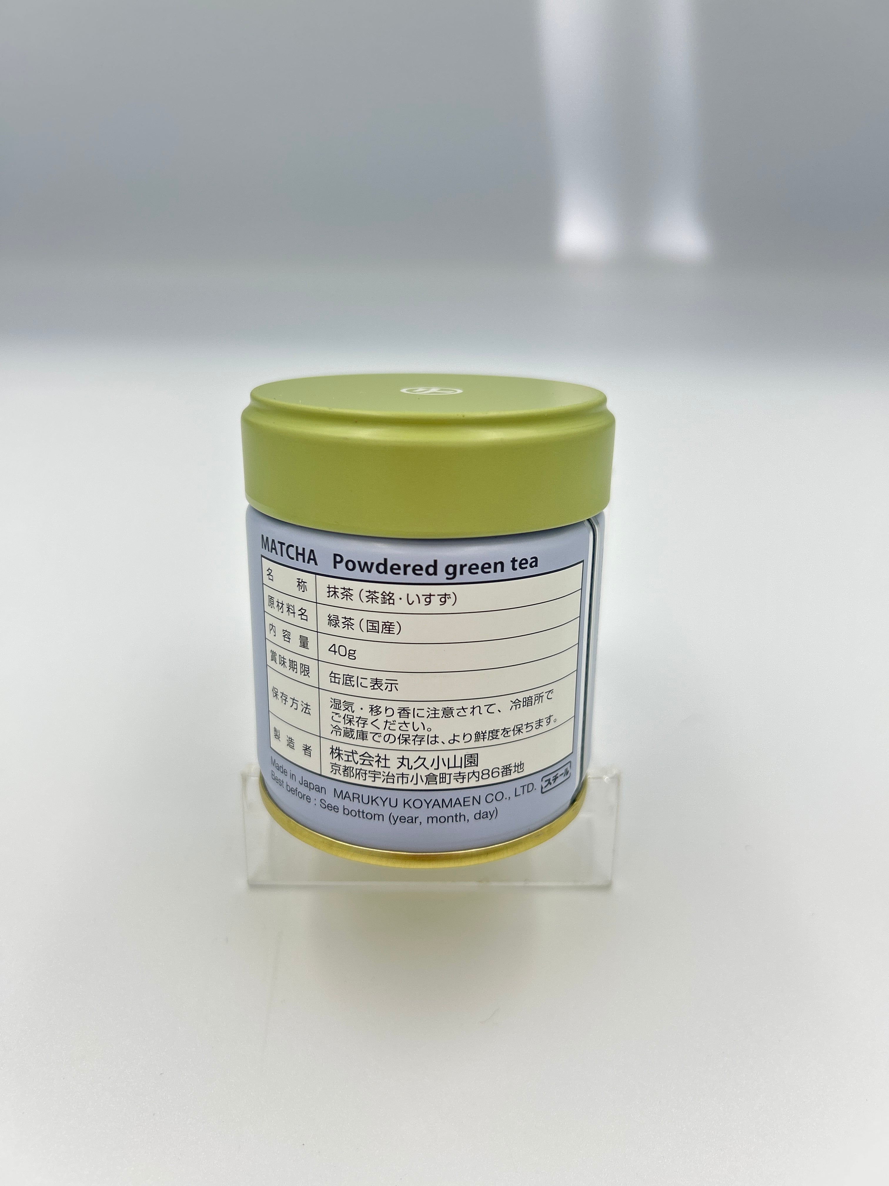 抹茶 五十鈴 40g 丸久小山園 MATCHA ISUZU | fujimien