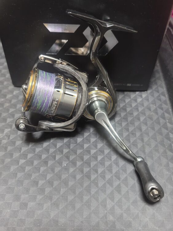 ルビアスエアリティをインプレ！エリアトラウト最強のリール