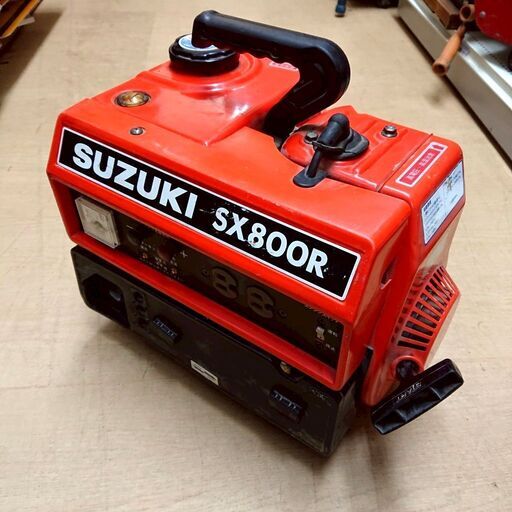スズキ/SUZUKI 発電機 SX800R 2サイクル 混合ガソリン (（株）ネクスト