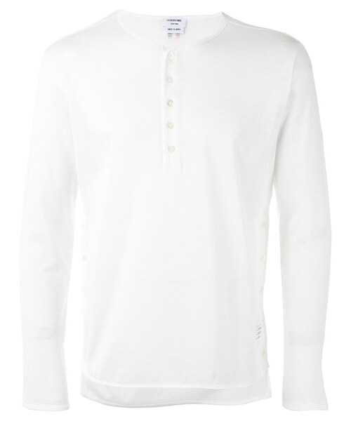 THOM BROWNE（トムブラウン）の「Thom Browne - ヘンリーネック 長袖