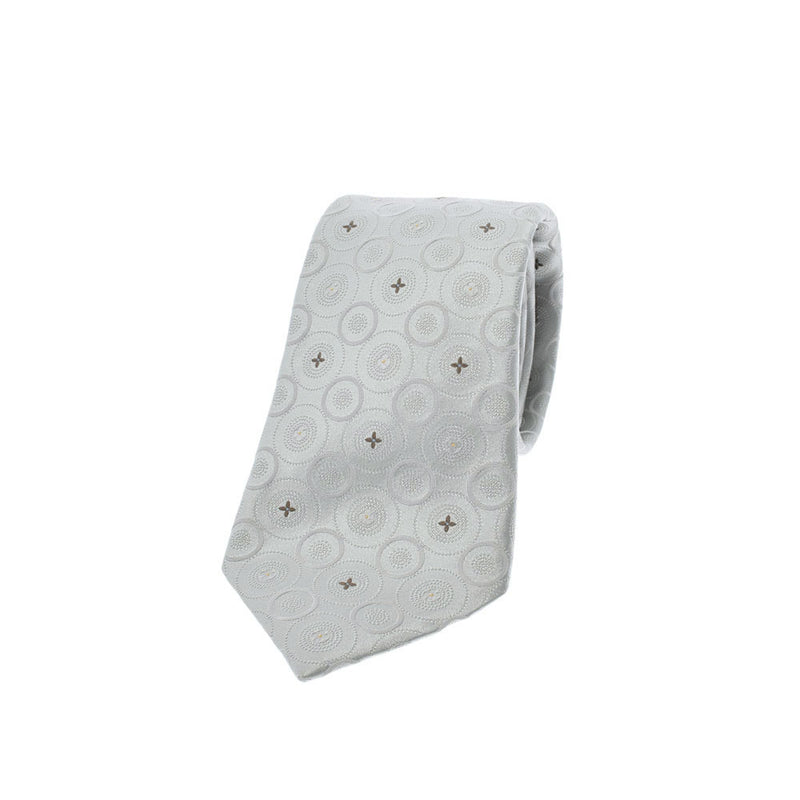 ルイヴィトン シルバー メンズ ネクタイ LOUIS VUITTON 中古 – 銀蔵