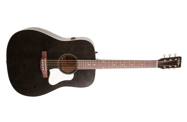 Art＆Lutherie Americana Faded Black Q1T エレアコギター ギグバッグ