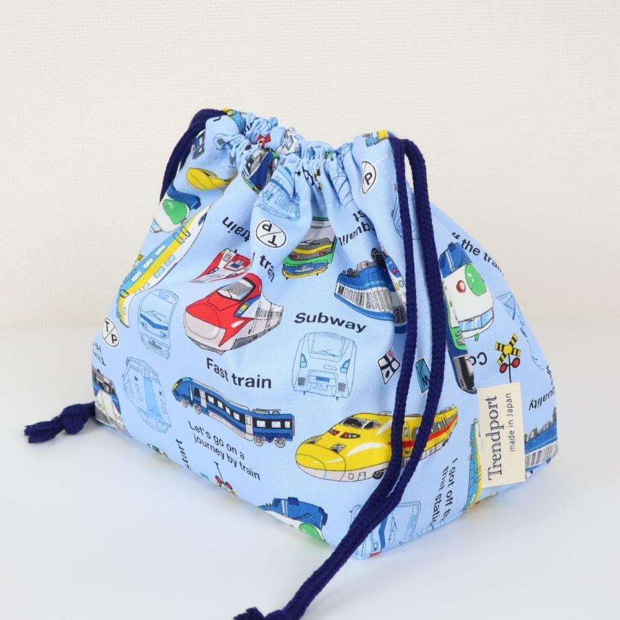 入園 入学 5点セット 電車 ライトブルー 男の子 キルティング レッスン