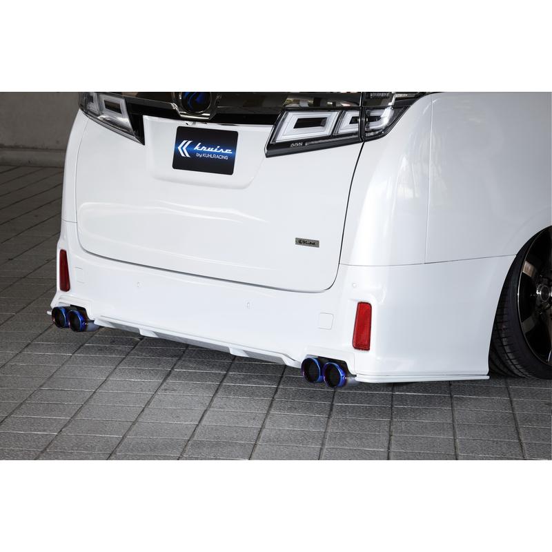 KUHL RACING KR-30ARR マフラーカバーガーニッシュ 30系アルファード