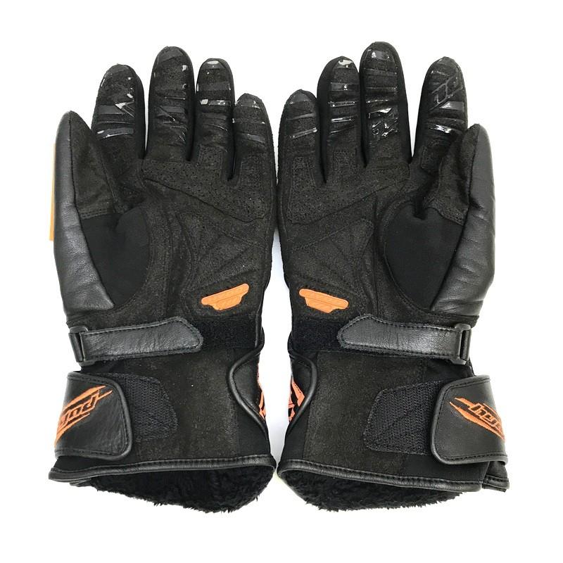 ヒョウドウ ウィンターグローブ Lサイズ 黒 ブラック オレンジ 手袋