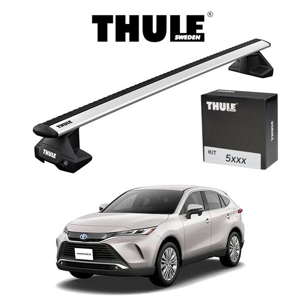 THULE（スーリー） トヨタ ハリアー R2/6〜 ウィングバー EVO ルーフ