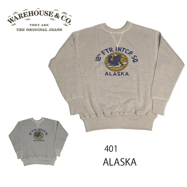 WAREHOUSE（ウエアハウス） WAREHOUSE/ウェアハウス 401 ALASKA クルー