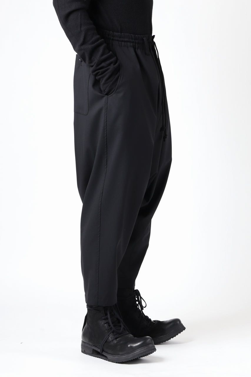 Y's BANG ON! No.9 SAROUEL WOOL TROPICAL PANTS (BLACK)の商品ページ
