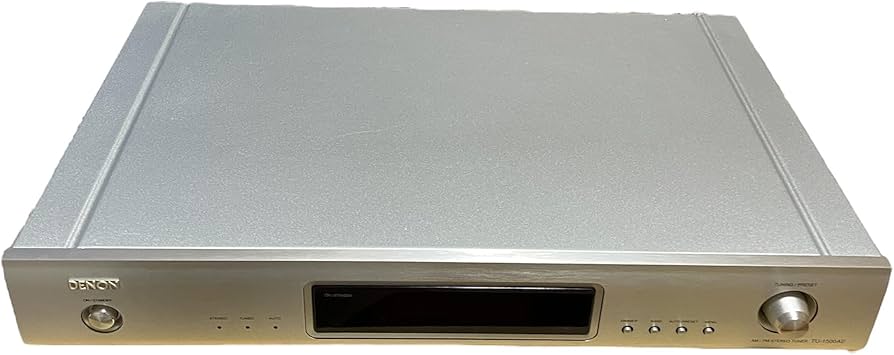 Amazon.co.jp: Denon AM/FMステレオチューナー プレミアムシルバー TU