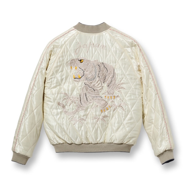 テーラー東洋】 Mid 1950s Style Acetate Quilted Souvenir Jacket