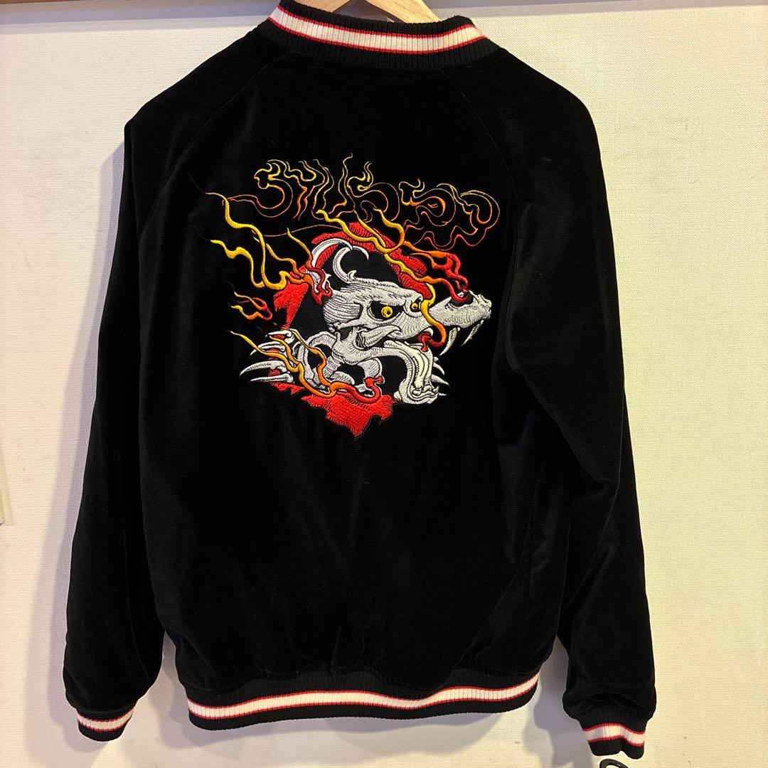 stussy スカジャン STUSSY（ステューシー） ジャケット メンズ Souvenir Tour(stussy JKT