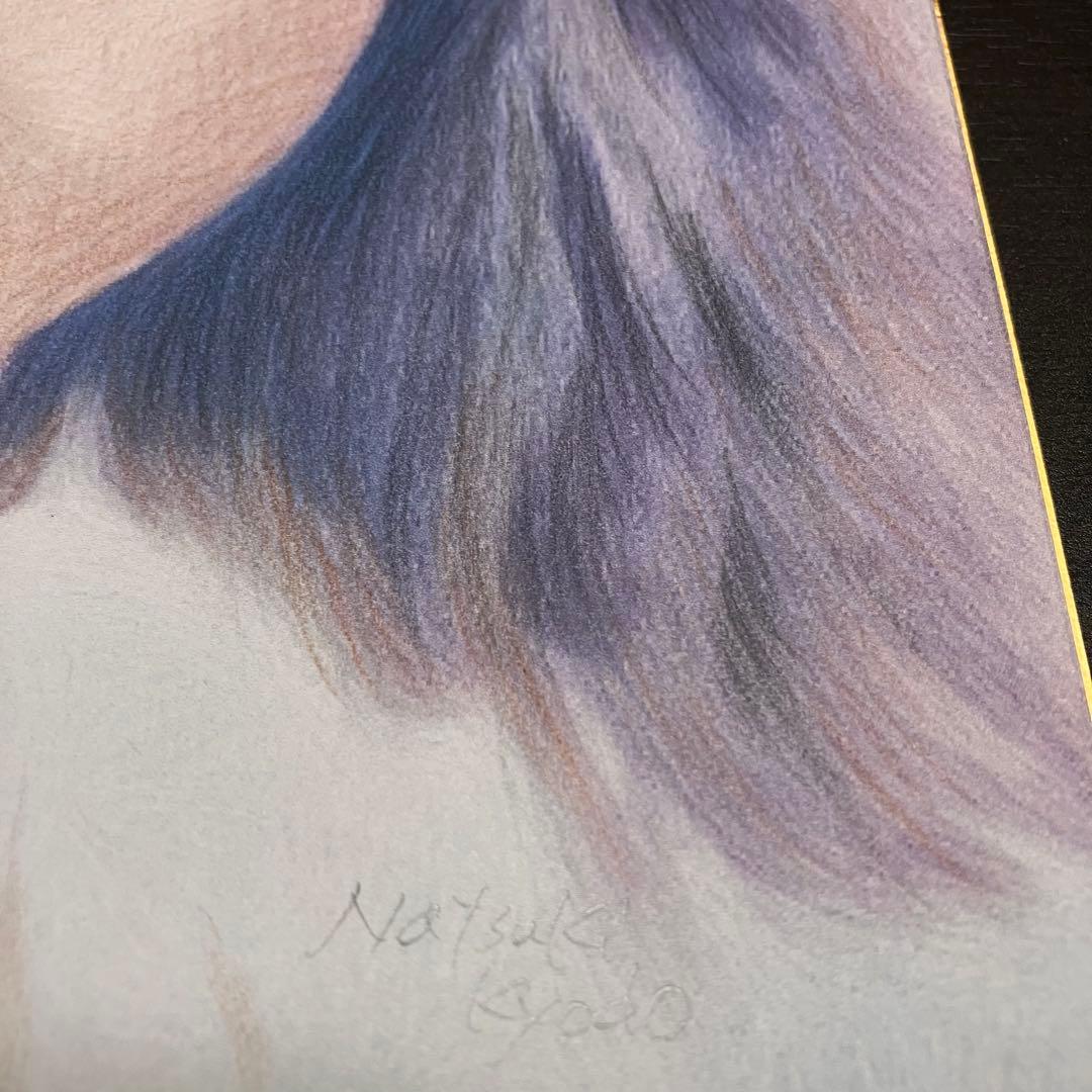 資生堂 マジョリカマジョルカ 額装品 額縁寸法32cm×29cm×1.5㎝色鉛筆