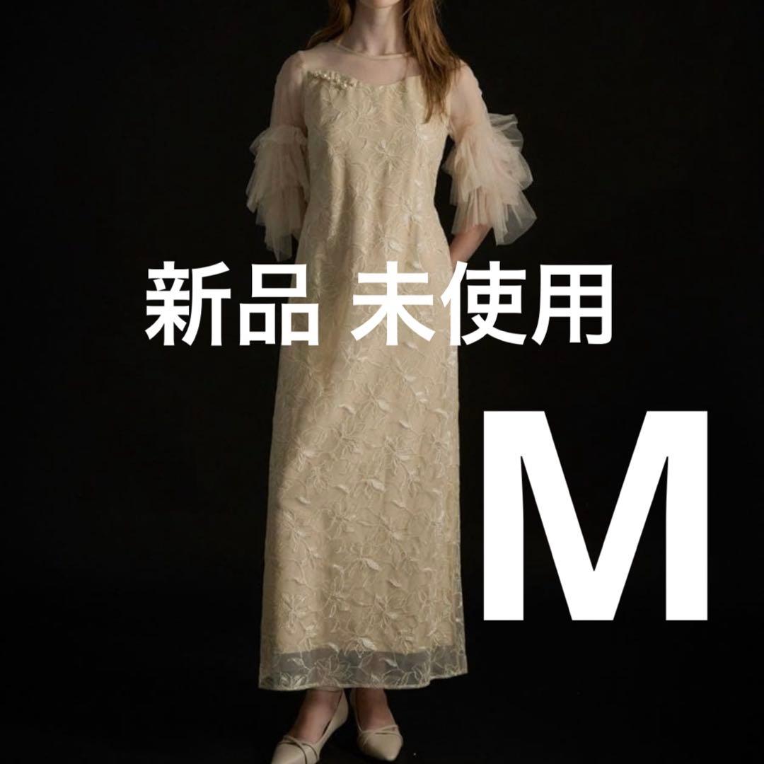 新品 LE'RURE Pearl motif embroidery dress - メルカリ