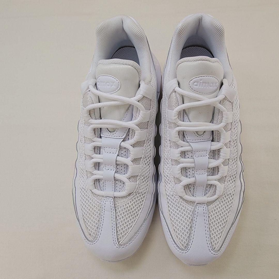 ナイキ WMNS エアマックス 95 ネクストネイチャー \"白\" 24.5㎝