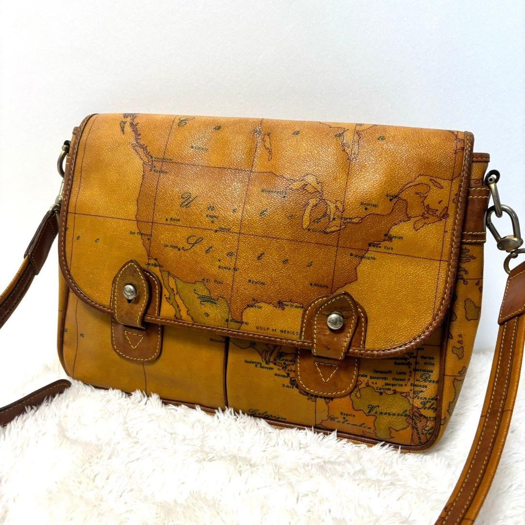 美品 プリマクラッセ メンズ レディース ショルダーバッグ