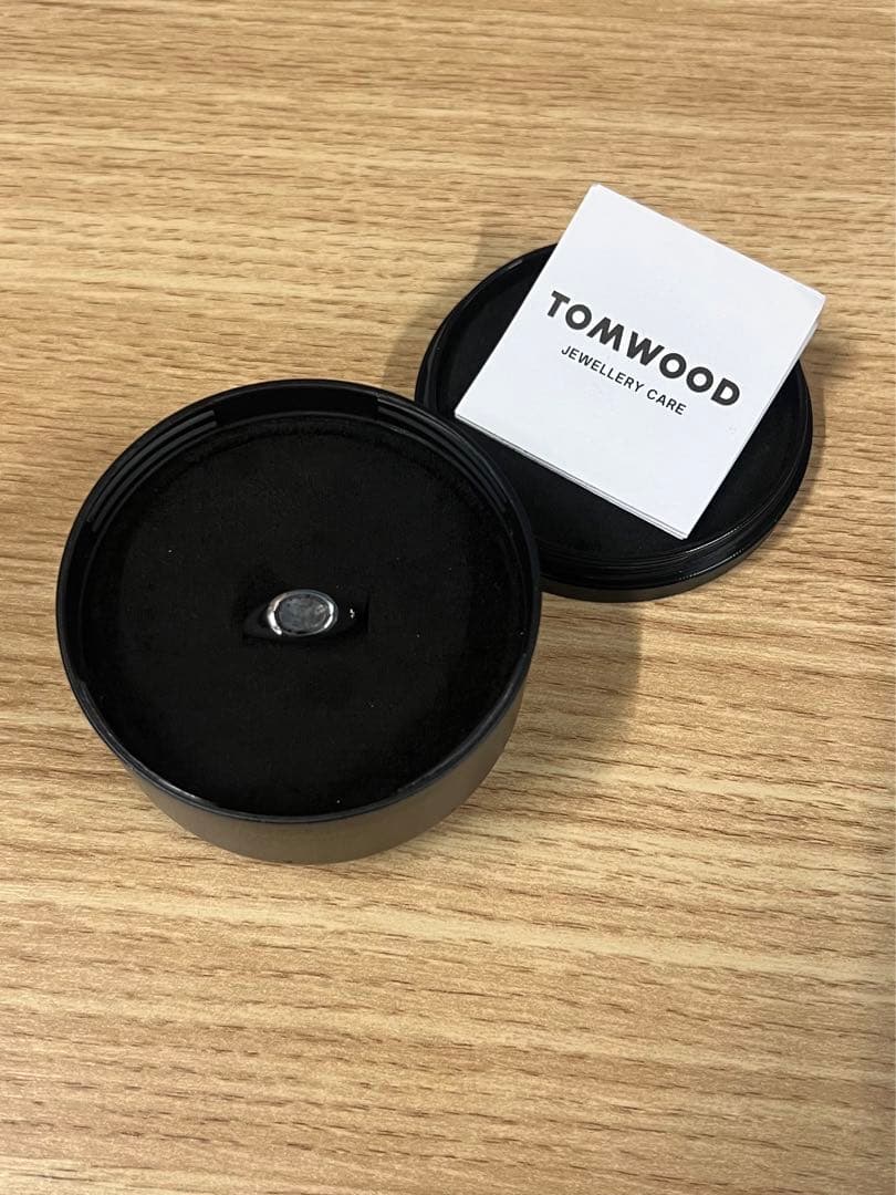 TOMWOOD Joe Ring Larvikite シルバーリング Joe Ring Larvikite - Tom Wood Project Official Online Store