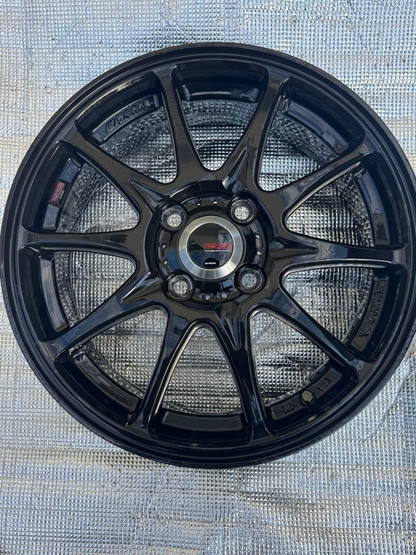 WORKエモーションRSα 15インチ5j ホイールのみ WORK EMOTION RSα ワーク エモーション rs a 選べるホイールカラー