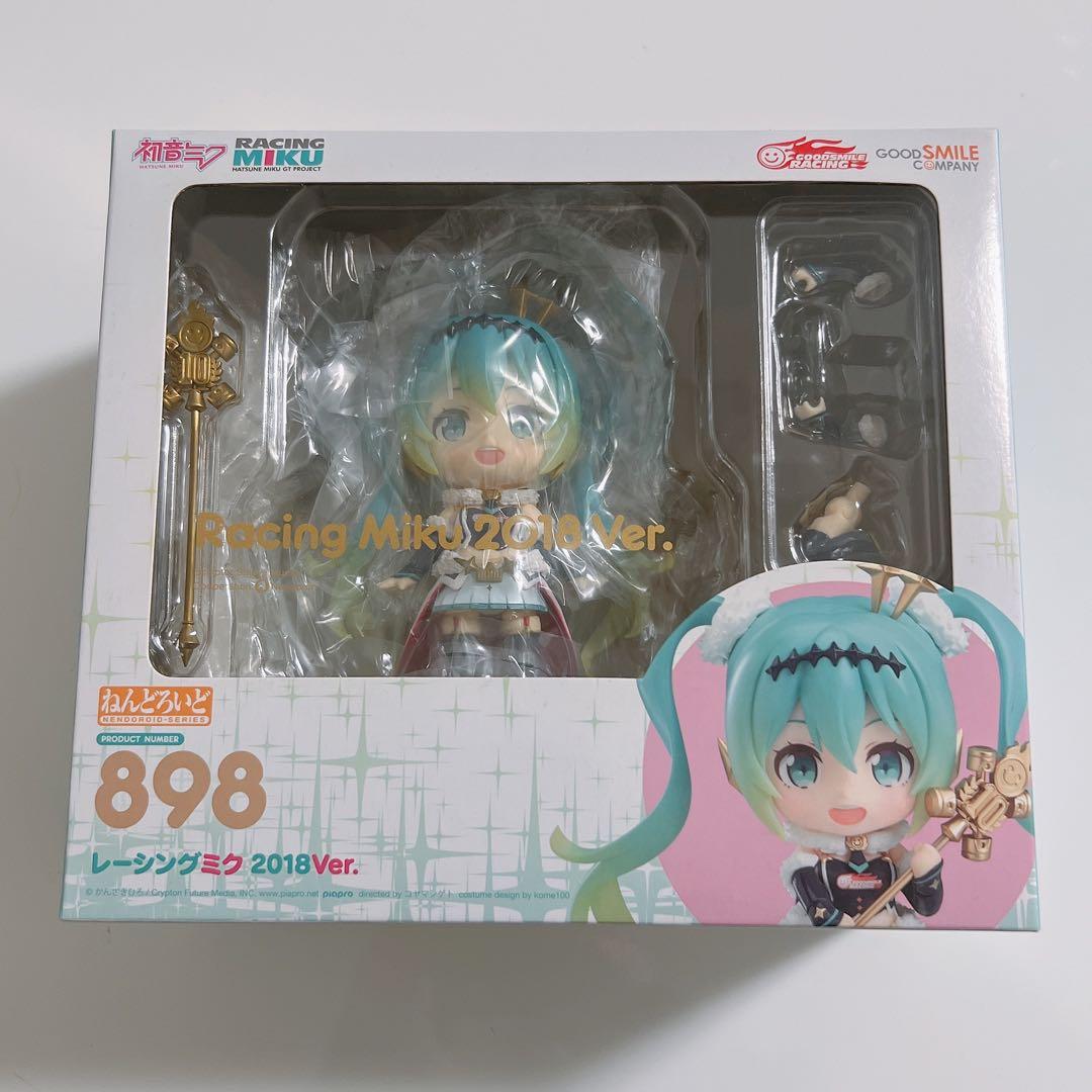 【新品未開封】レーシングミク2018 Ver. ねんどろいど フィギュア 898 ねんどろいど レーシングミク 2018Ver.